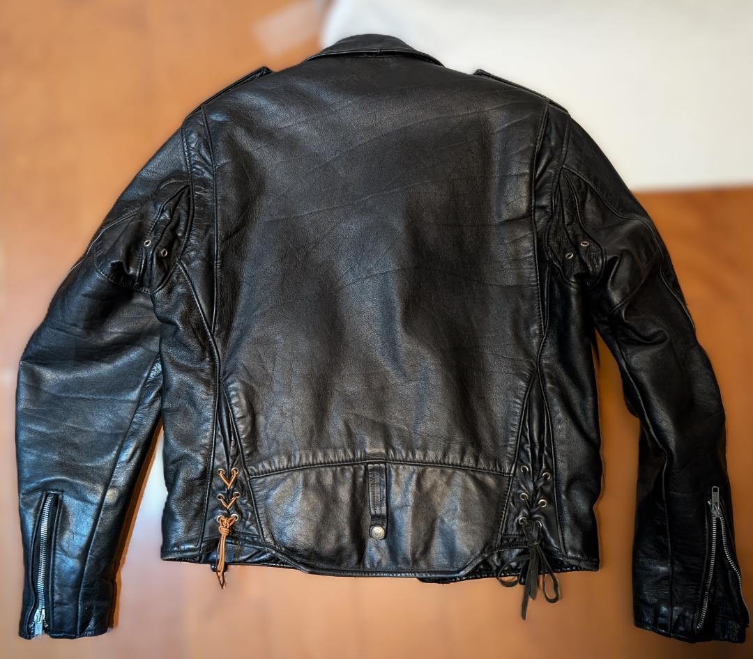 Schott double riders jacket 615 size 40 made in USA #0319 | eBay
