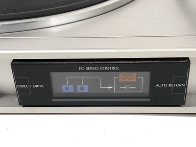 SANSUI P-D11 Direct Drive Turntable Record Player Vintage Silver