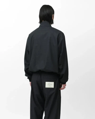Auralee Ultra Fine Tropical Wool Zip Blouson Charcoal 5 NWT Harrington SS26 image 15
