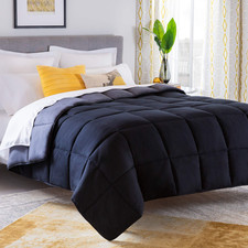 Linenspa Reversible Down Alternative Comforter And Duvet Insert - All-Season