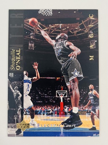 Shaquille O'Neal [Electric Court] #32 1993 Upper Deck SE card