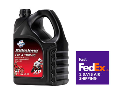 FUCHS SILKOLENE PRO 4 10W40 XP 4L  * 602013675    FAST 2-DAY SHIPPING
