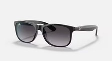 LENSES ONLY  for Ray Ban Justin RB4202 gradient grey, Eye Size 55. Solo Lentes 