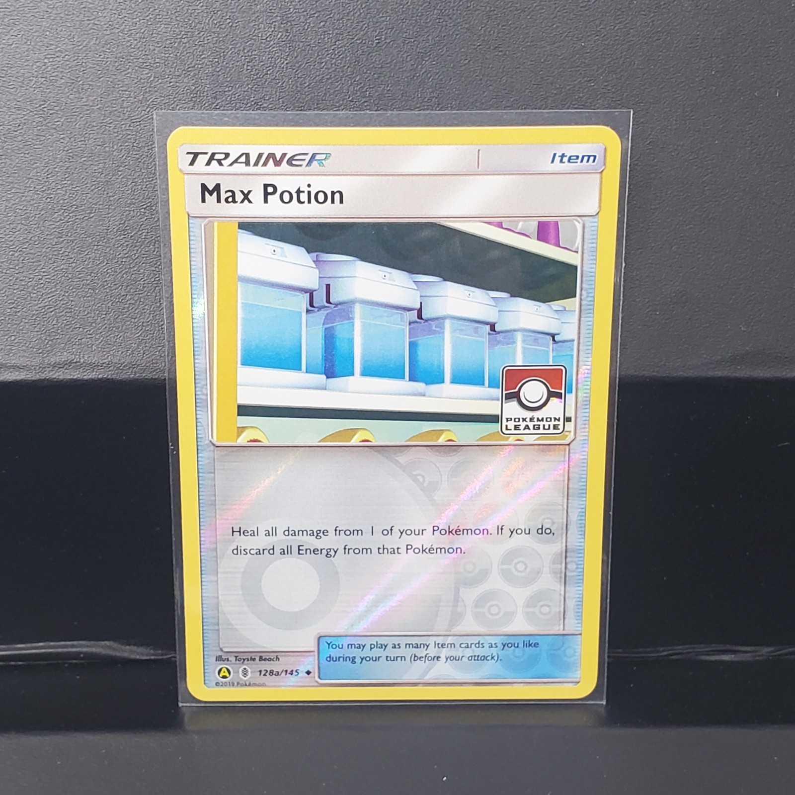 Max Potion - 128a/145 - Reverse Holo - League Promo NM, English Pokemon Pokemon 