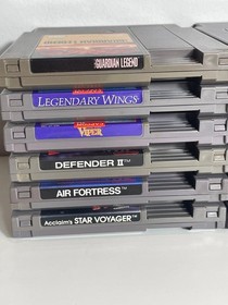 Lote 12 Juegos Nintendo NES Aut&eacute;nticos Good Guardian Legend Viper Rygar