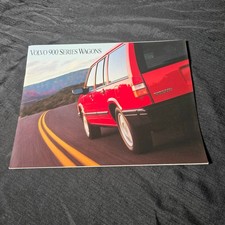 1993 Volvo 900 Series Wagons Original Vintage Car Sales Brochure Catalog 940