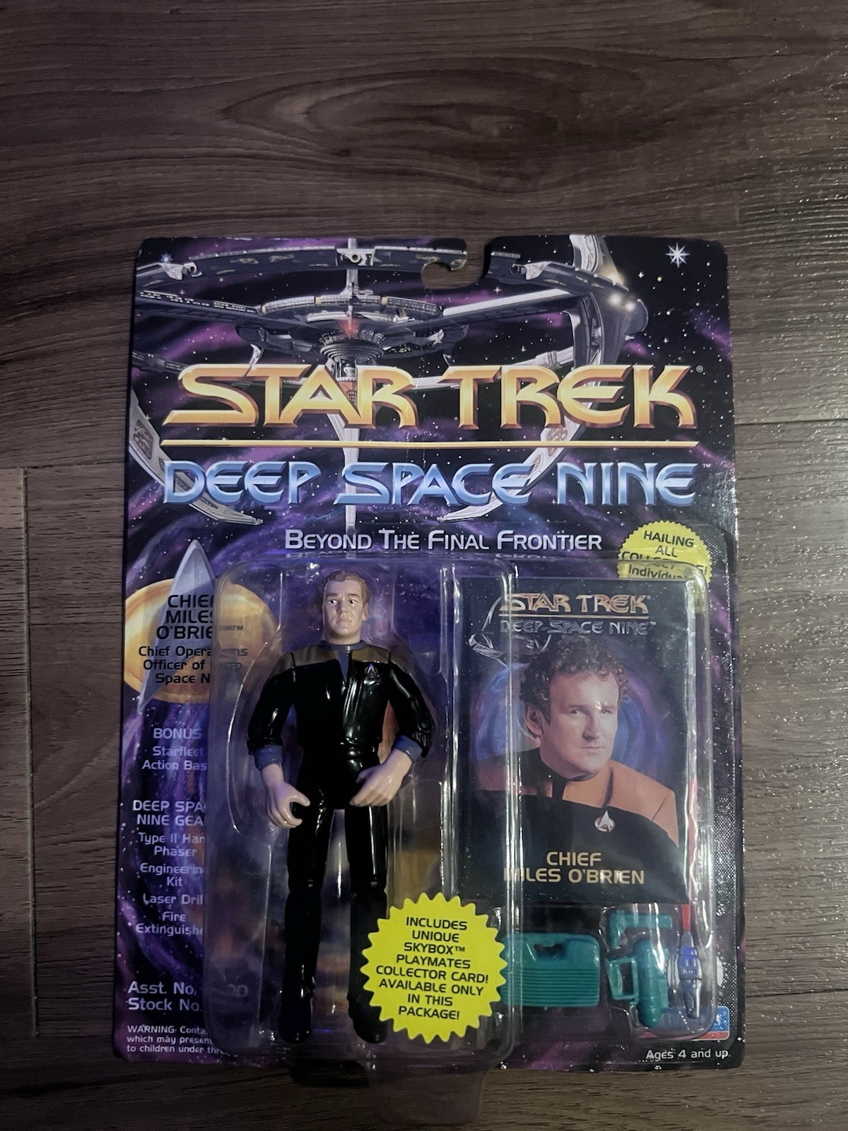 Playmates Star Trek Deep Space Nine Chief Miles O'Brien Action Figure