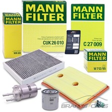 MANN-FILTER INSPEKTIONSPAKET FILTERSATZ B FÜR AUDI A1 8X 1.4 TFSI AB BJ 12