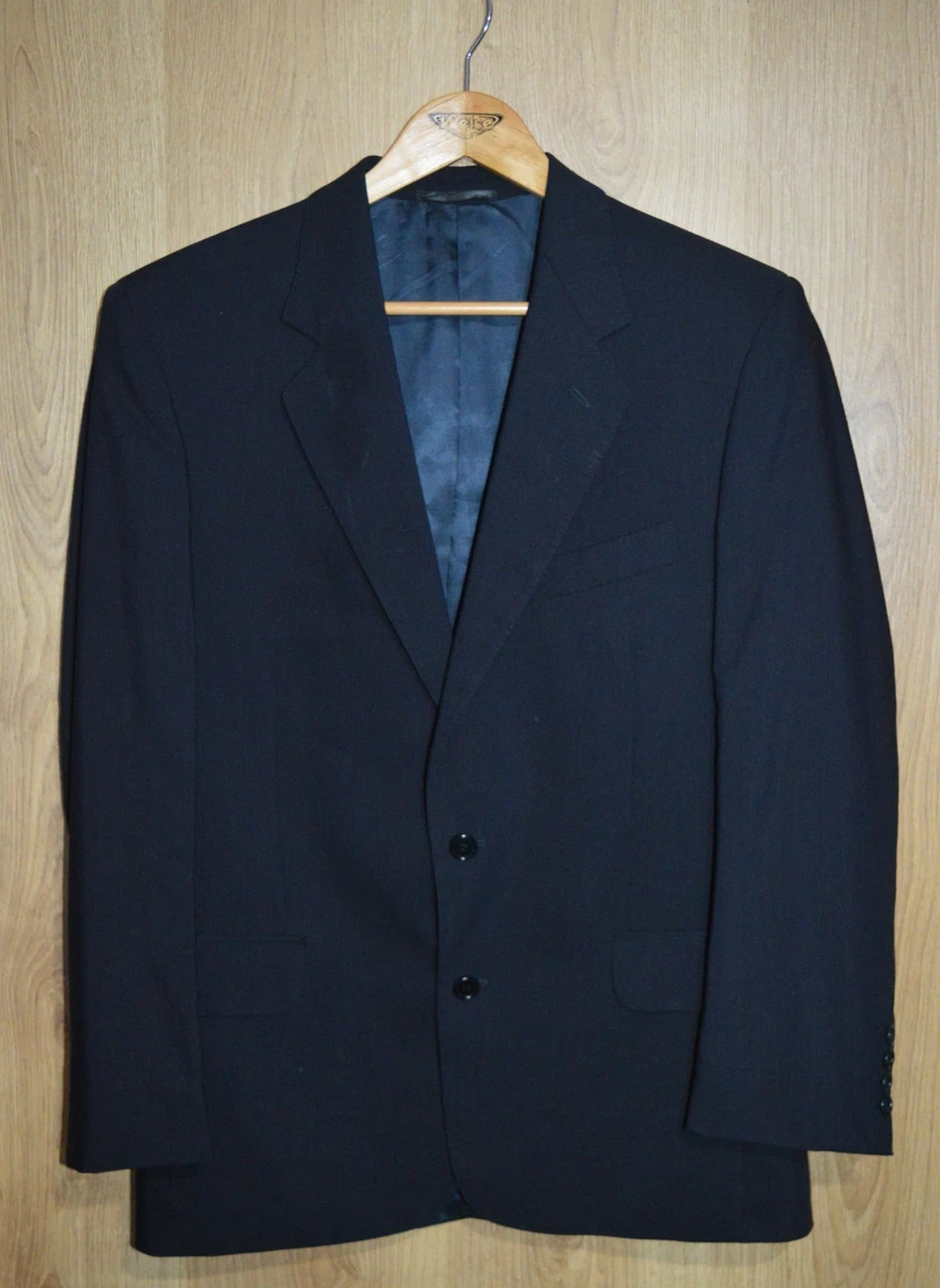 Veste Blazer JAEGER Bleu Marine 38R - 100% Laine - Neuve Avec étiquettes - Prix Conseillé 259£