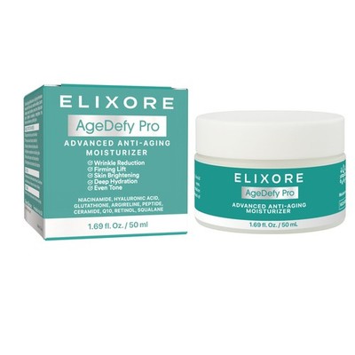 Peptide & Ceramide Cream   Anti-Aging Moisturizer for with Niacinamide & Squa...