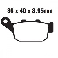 Bremsbelag BremsbeläGe EBC FA496V Hinten FüR Suzuki GW 250 F Inazuma 2015-2016