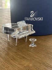 Swarovski Crystal Grand Piano Stool Figurine ...