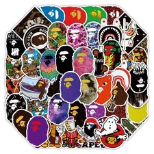 Bape mix stickers vinyl decal（10-50 pcs）-...
