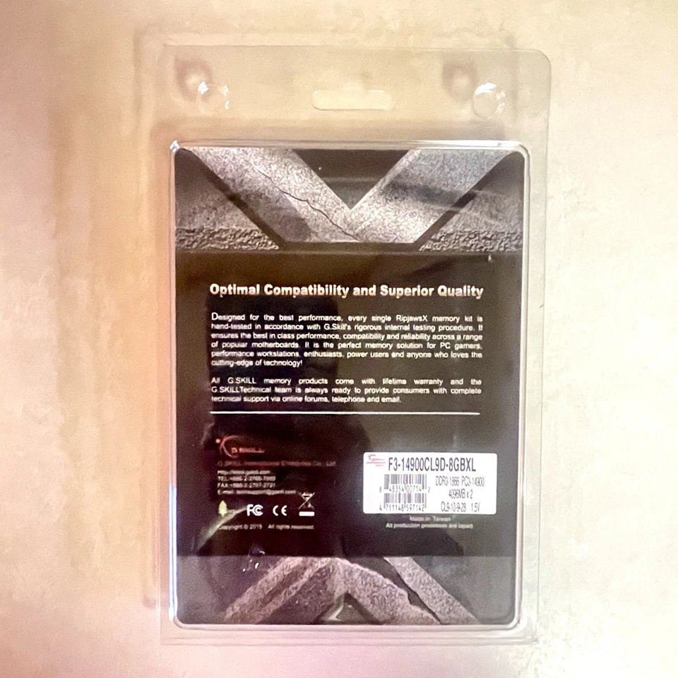 G.SKILL Ripjaws X-Series 16GB (2x8GB) DDR3 1600MHz (PC3-12800) Dual-Channel RAM - Image 3 of 4