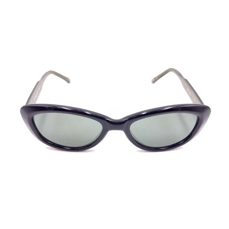 Smith Daisy Negro Oliva Delgado Ojo de Gato Gafas de Sol Ovaladas Gris Lente Mujeres Diseñador Foto 2 de 4