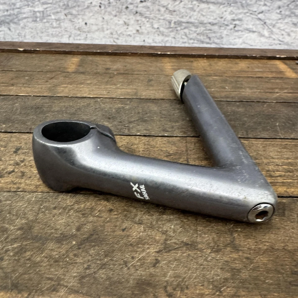 Vintage SR Sakae FX Quill Stem Alloy 25.4 Clamp 100mm Road Bike Grey 1" 90s 80s - Image 4 of 4