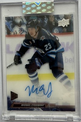 2022-23 Upper Deck Clear Cut - Rookies Michael Eyssimont #CC-ME (AU, RC)