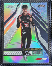 2025 Topps Chrome F1 Formula 1 Oliver Bearman Futuro SSP #FUT-3 RC Rookie