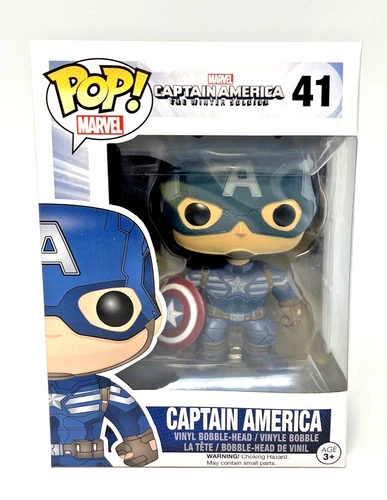 Funko Pop! Vinyl: Marvel - Captain America The Winter Soldier #41 Vaulted!
