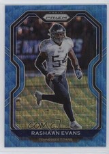 2020 Panini Prizm Blue Wave Prizm 98/199 Rashaan Evans #107 17q3