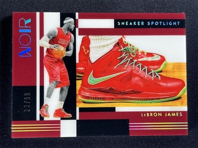 Advertisement Lebron Heat Shoes 23/99 JSY# 1/1 2024-25 Panini Noir