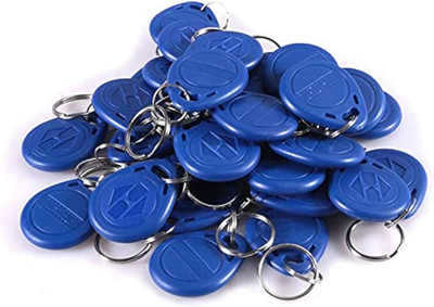 100Pcs 125Khz RFID Key Fob Proximity ID Card Token Tag Keypad Card for Door Entr