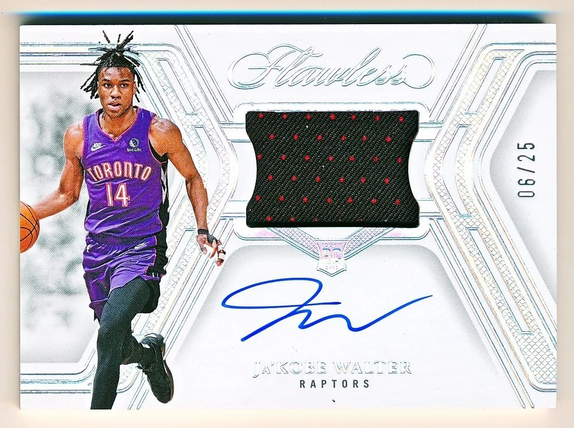 Panini Basketball Toronto Raptors Original Autographed Sports