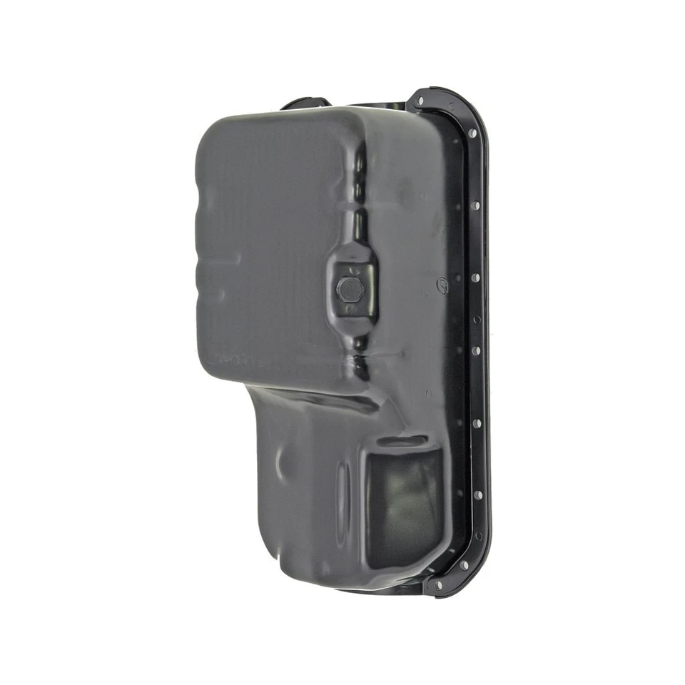 Para Honda CRX 1990 1991 cárter de aceite del motor | acero color negro | ubicación del cárter trasero Foto 3 de 4