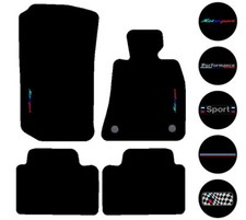 Fits BMW 3 Series G20 G21 2019 onwards Tailored Car Mats Motor Sport Badge Logo