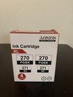 4 Pack of Ankink Compatible Canon (2) Pgbk 270 Xl & (2) Bk 271 Ink Tanks