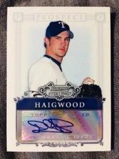 2006 Bowman Sterling #BSP-DH Daniel Haigwood Auto Autograph Card Mint Condition 