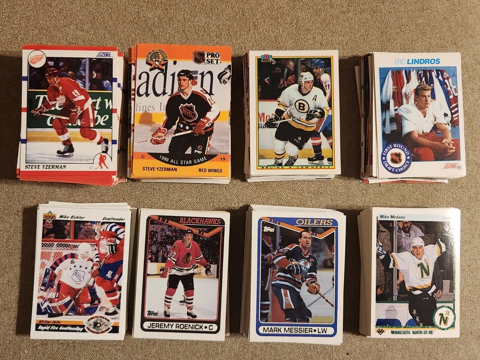 Lot of 560 hockey cards with tons of HOF players!Gretzky, Hull, and more! RC's!! - Image 2 of 4