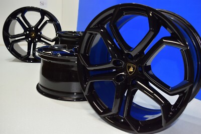19'' 20'' LAMBORGHINI AVENTADOR LP700 Factory OEM Original  Black Wheels Rims