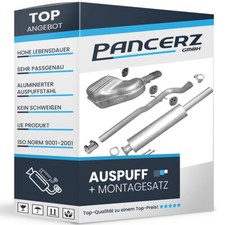 Auspuffanlage für Volvo S60 I 2.0 2.3 2.4 T Turbo 2.4 TD