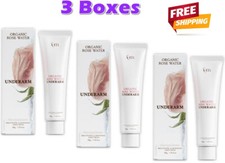 3X FEM Organic Rose Water Underarm Armpit Cream Elbows 50g