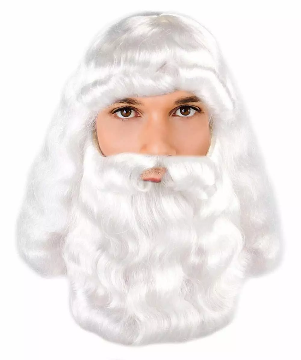 White santa sale costume
