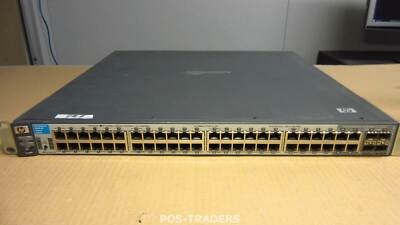 HP J9472A PROCURVE 3500-48 48PT 10/100 LAYER 3 4X COMBO SFP PORT Incl Rack Ears