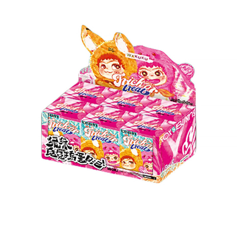 MINISO WAKUKU Fox & Bunny Trick or Treat Series Plush Blind Box