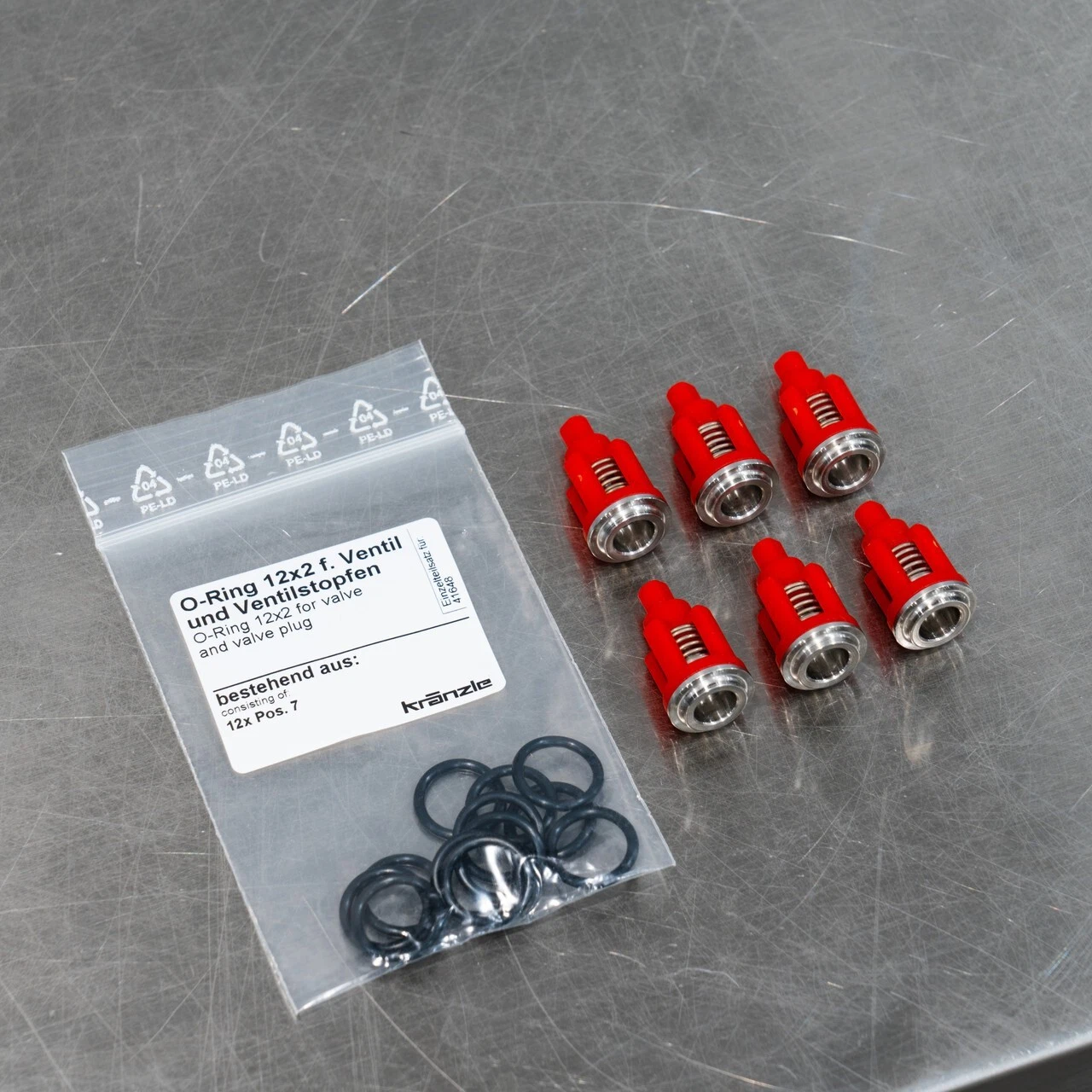 Kranzle AZ-L Pump Valve Rebuild Kit | 1622TS 1122TST