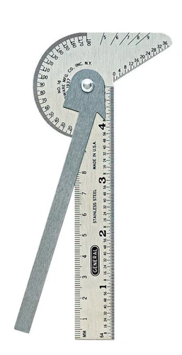 General Tools 16ME Multi Purpose Pocket Rule and Gage