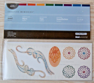 Creative Memories -  Jewel Designs I Stickers  - Retired NLA