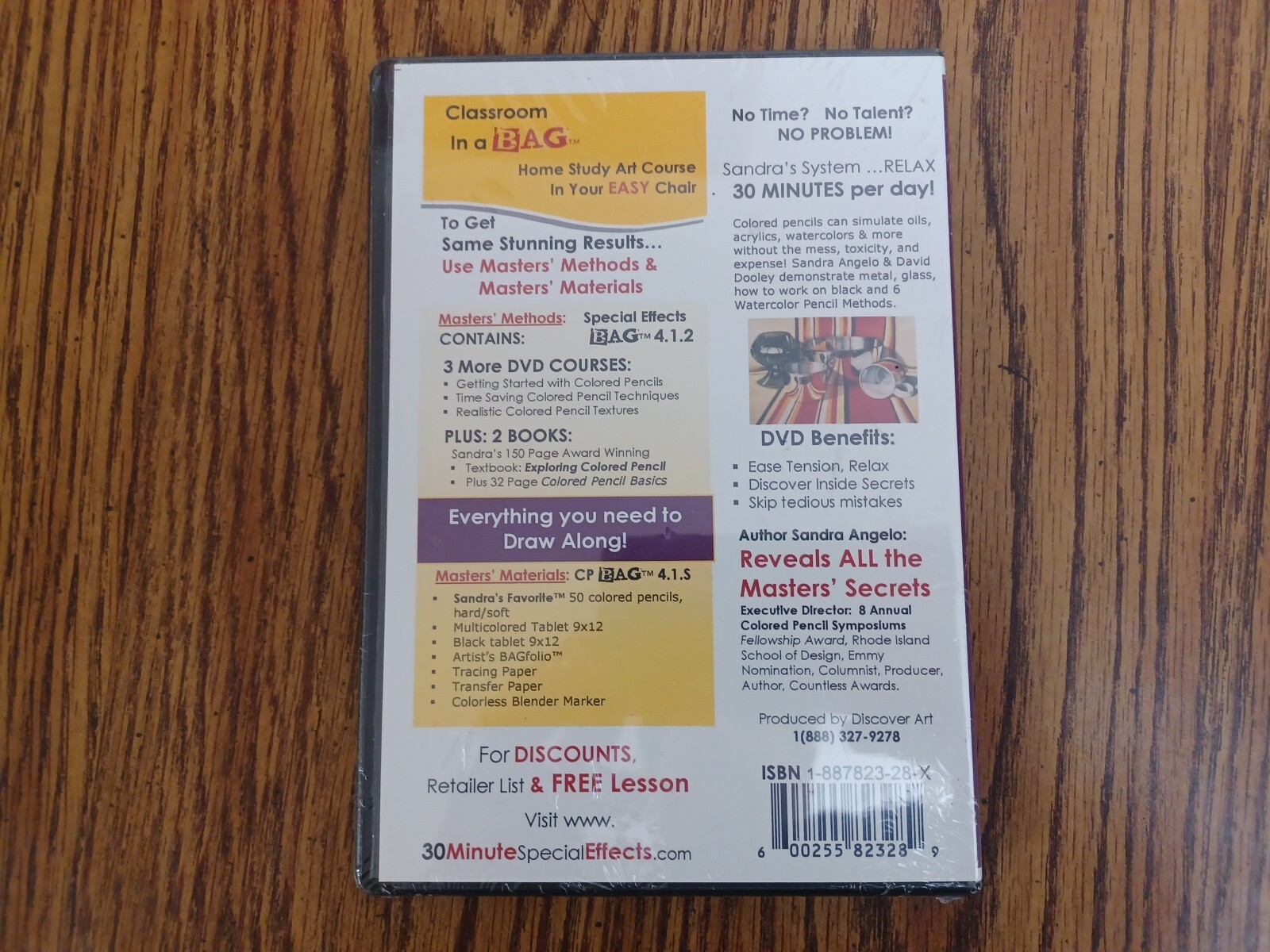 Special Effects Colored Pencils Sandra McFall Angelo Level 4.1 DVD Two 1994 New