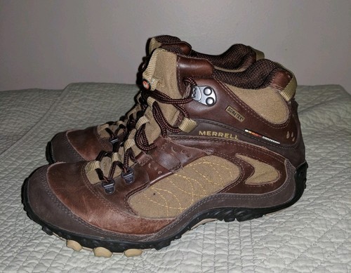 MERRELL GORE-TEX continuuum Mujer 7 M Brown Botas Para Excursionismo Oliva  Trail 37.5 | eBay