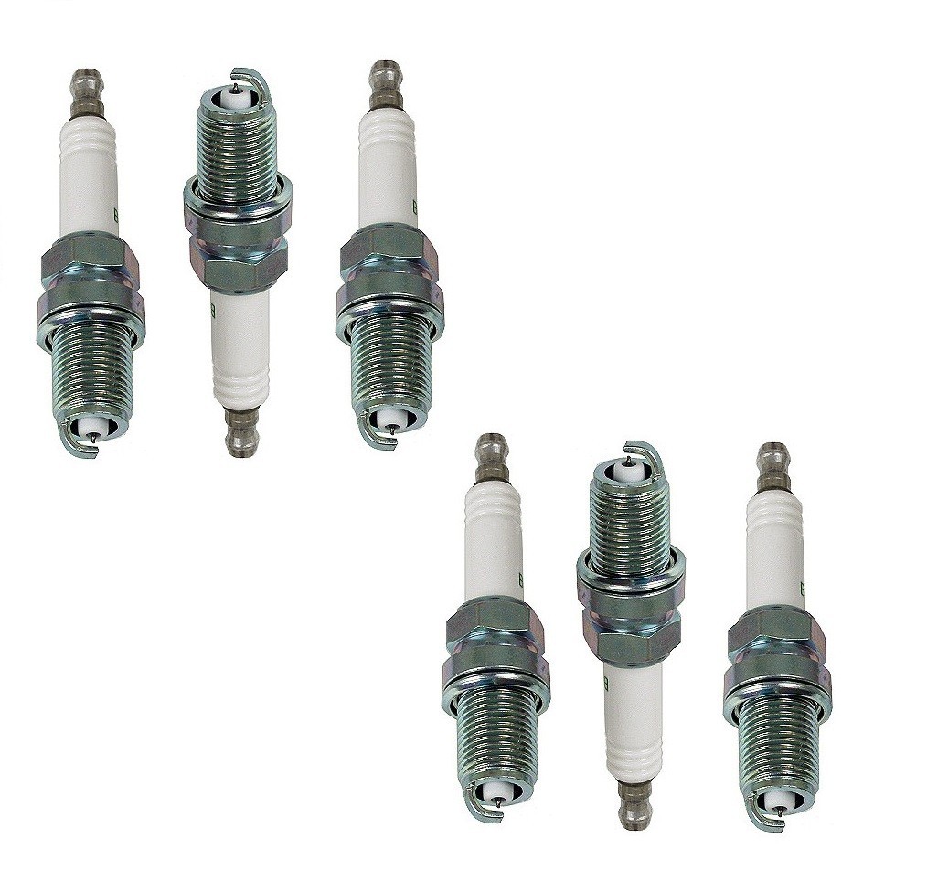 6 PC for Isuzu Honda NGK Platinum Spark Plug Set More Power  Mileage