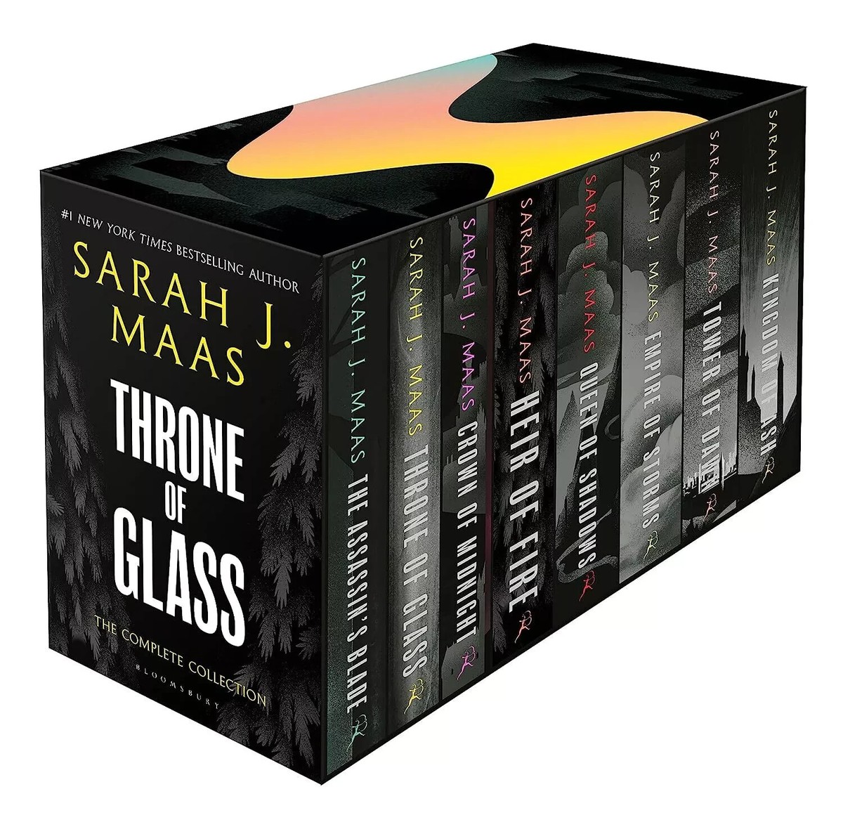 Throne of Glass 8 Books Box Set By Sarah J. Maas, Paperback📝📝