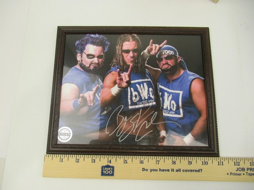 ECW WWE Hollywood Nova Signed Autograph 8.5 X11 Photo Blue World Order with COA - Picture 6 of 7
