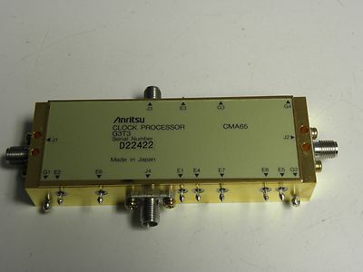 Anritsu Clock Processor CMA65 G3T3