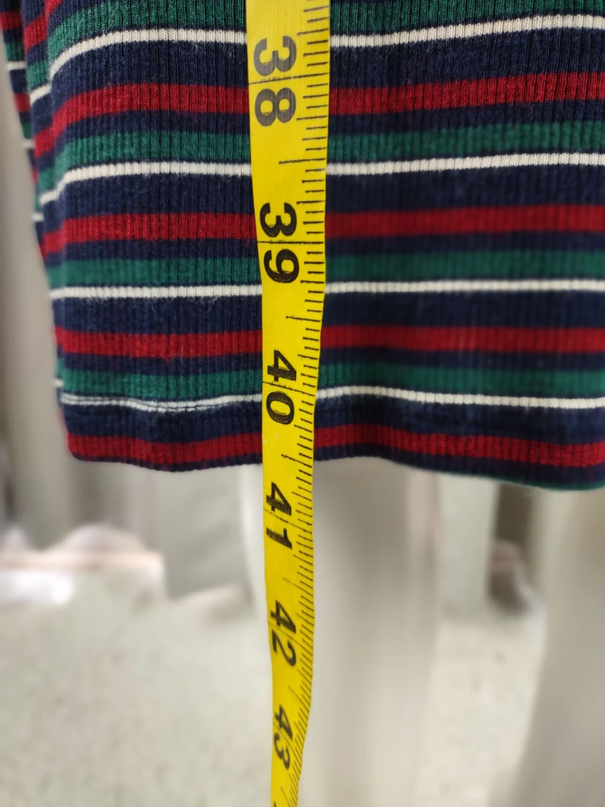 VETEMENTS Abito midi Forever 21 Plus a righe in maglia a costine scollo a scoop multicolore 1X