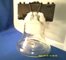 *VINTAGE MICHTERS BRANDY  BICENTENNIAL COMMEMERATIVE LIBERTY BELL DECANTER