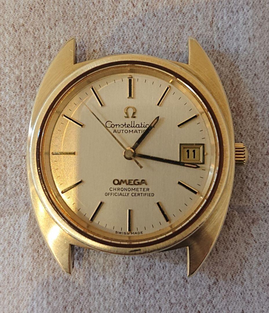 Omega Constellation C-Line Overhaul Vintage Date Automatic Mens